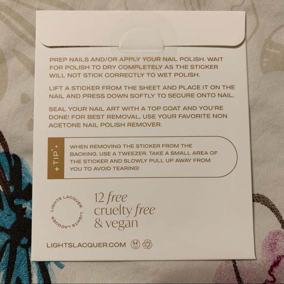 💜 Lights Lacquer Olivia Rodrigo Sour Inspired Nail Art Stickers - Picture 6 of 6